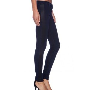 J BRAND | devin skinny jeans tuxedo stripe 25